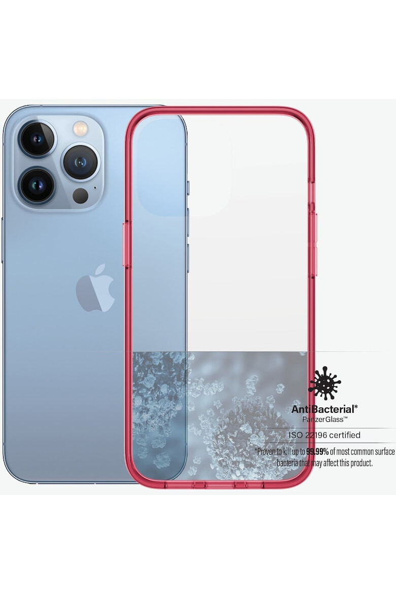 PanzerGlass Калъф за Apple iPhone 13 Pro - Прозрачен/Рамка Strawberry - Pepit.bg