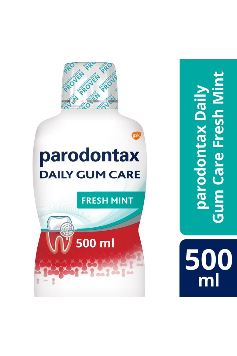 Parodontax Безалкохолна вода за уста Daily Gum Care Fresh Mint - Pepit.bg