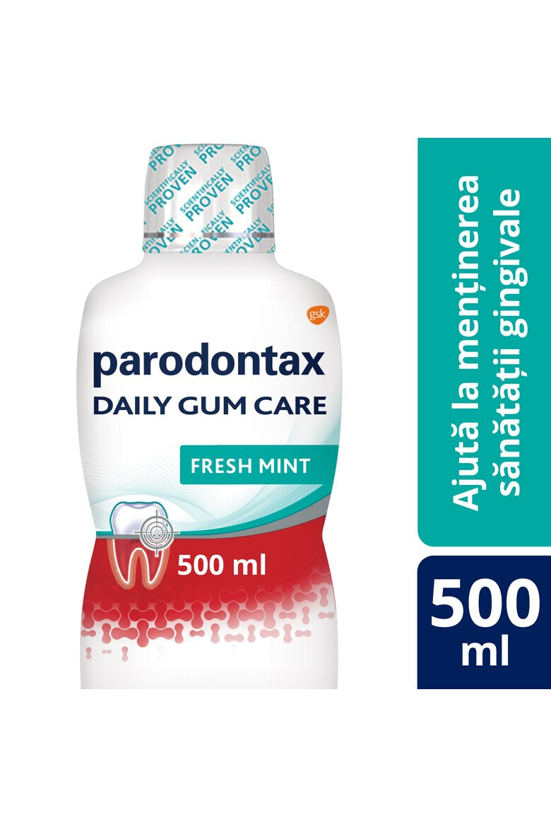 Parodontax Безалкохолна вода за уста Daily Gum Care Fresh Mint - Pepit.bg