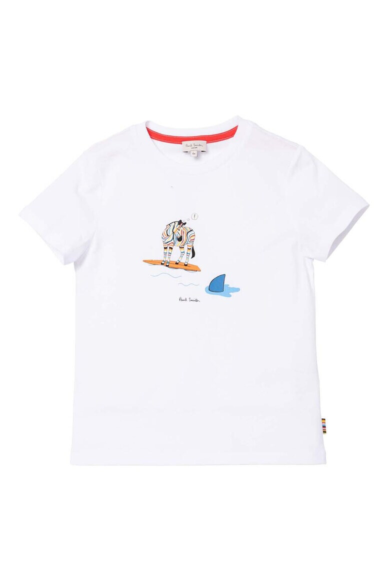 Paul Smith Памучна тениска с принт - Pepit.bg