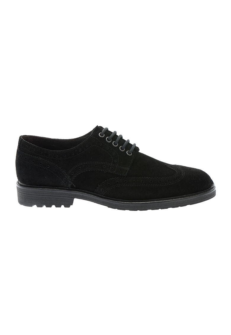 PAZOLINI Велурени обувки Brogue - Pepit.bg