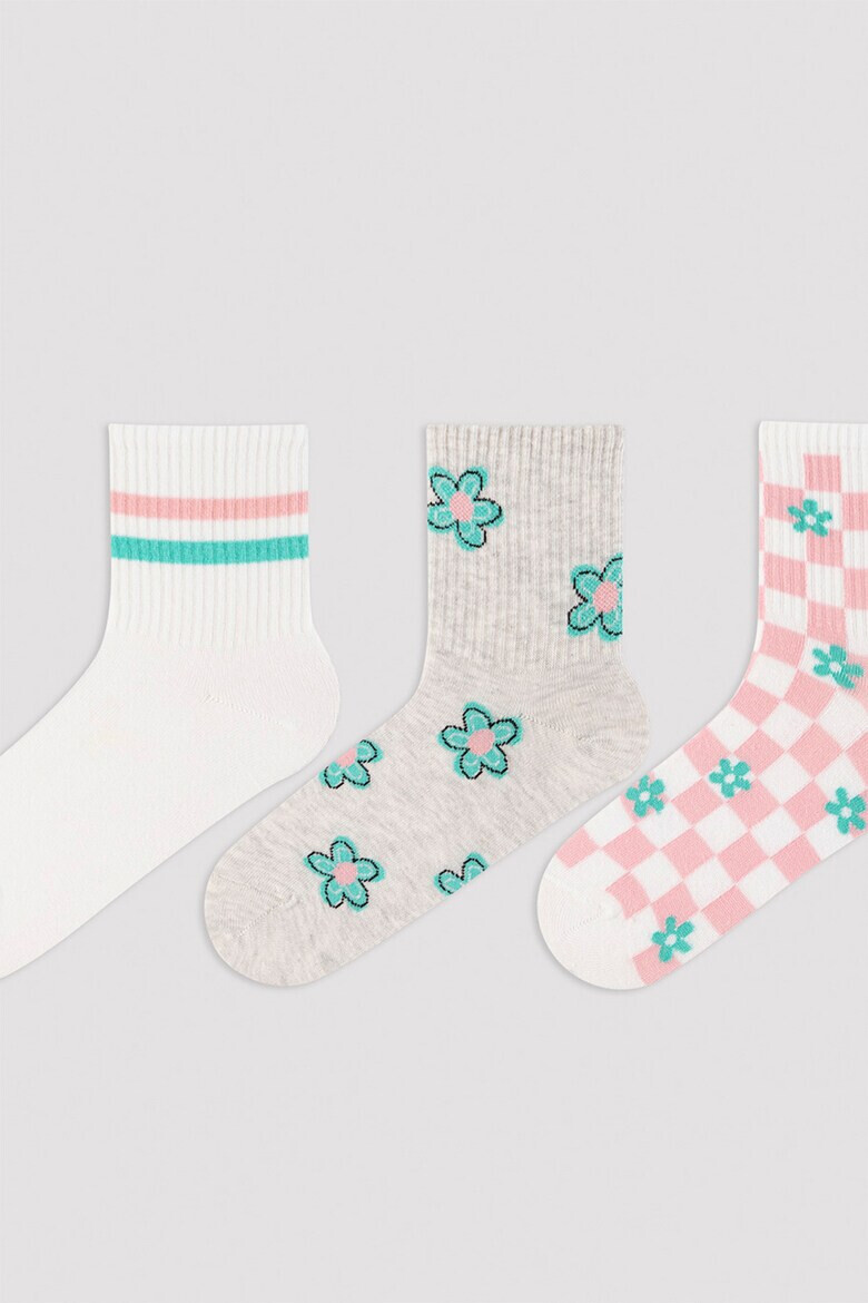 Penti Дълги рипсени чорапи - 3 чифта - Pepit.bg
