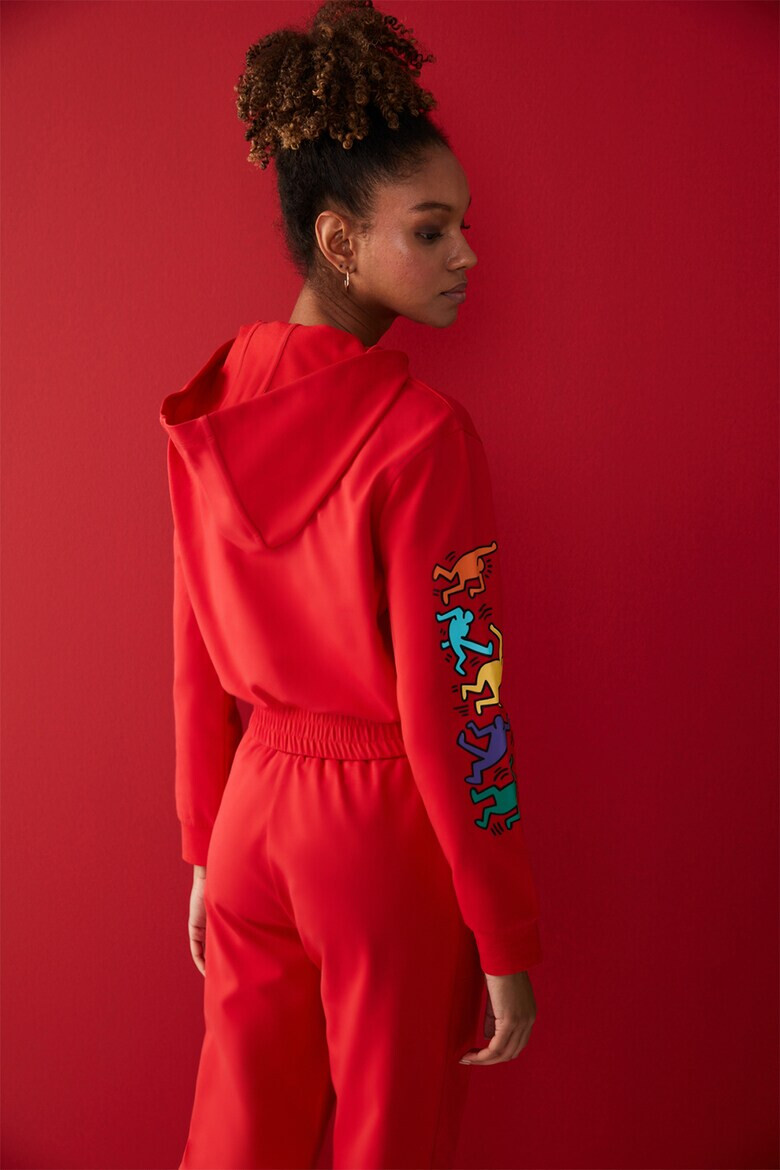 Penti Късо худи с шарка на Keith Haring - Pepit.bg