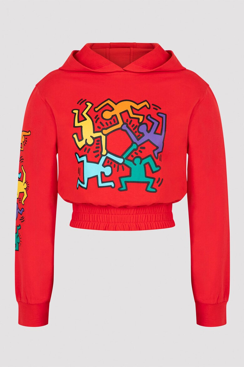 Penti Късо худи с шарка на Keith Haring - Pepit.bg