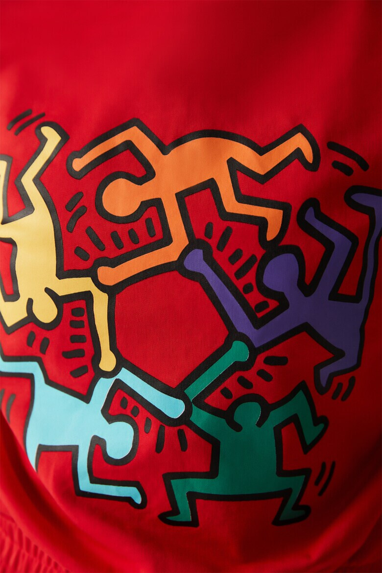 Penti Късо худи с шарка на Keith Haring - Pepit.bg