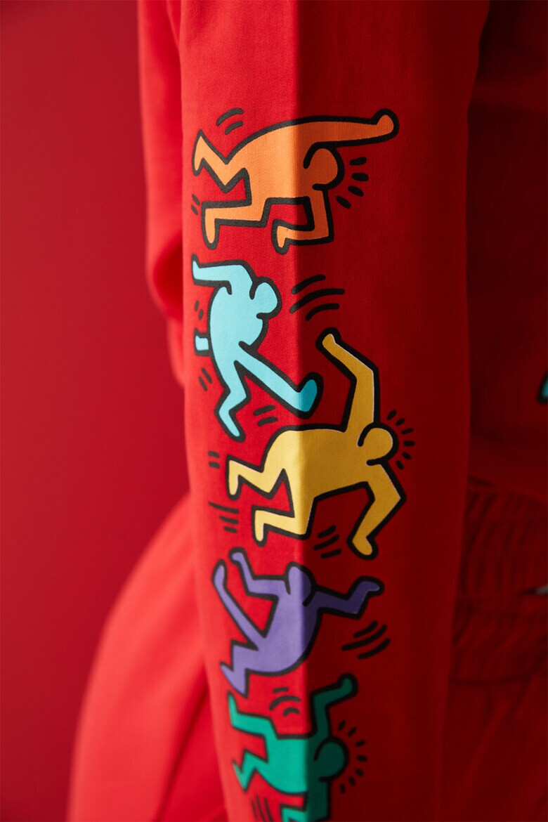 Penti Късо худи с шарка на Keith Haring - Pepit.bg