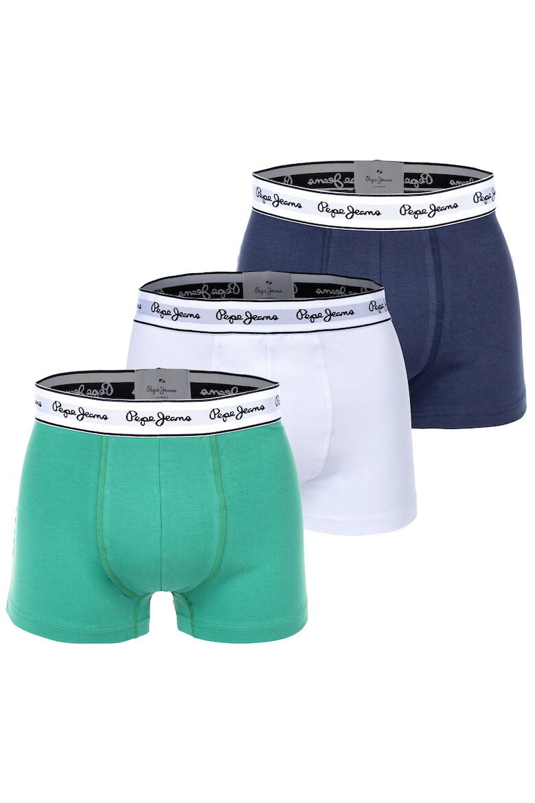 Pepe Jeans London Боксерки с памук - 3 чифта - Pepit.bg