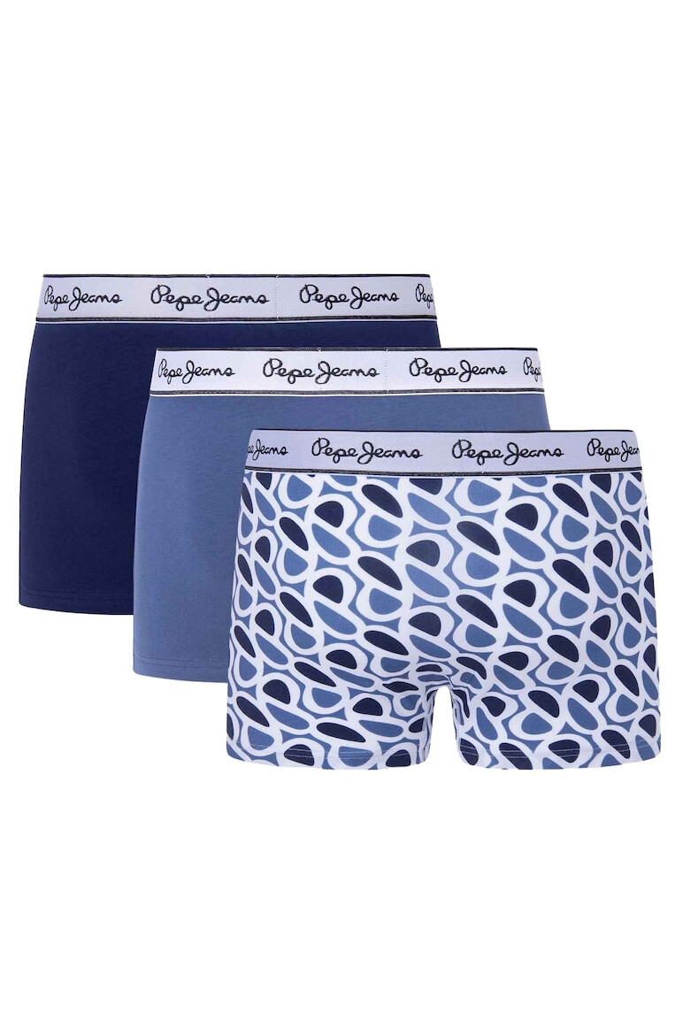 Pepe Jeans Десенирани боксерки - 3 чифта - Pepit.bg