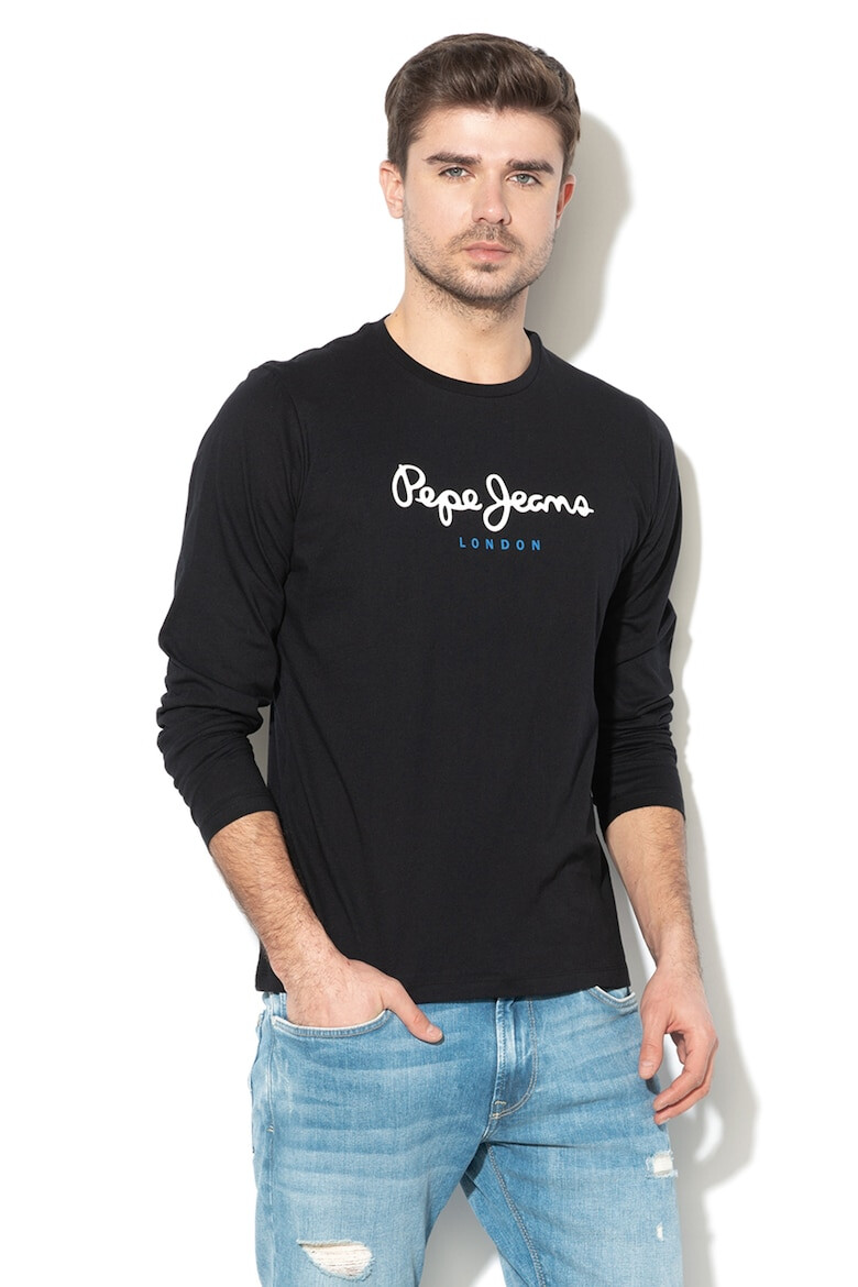 Pepe Jeans London Блуза Eggo с лого - Pepit.bg