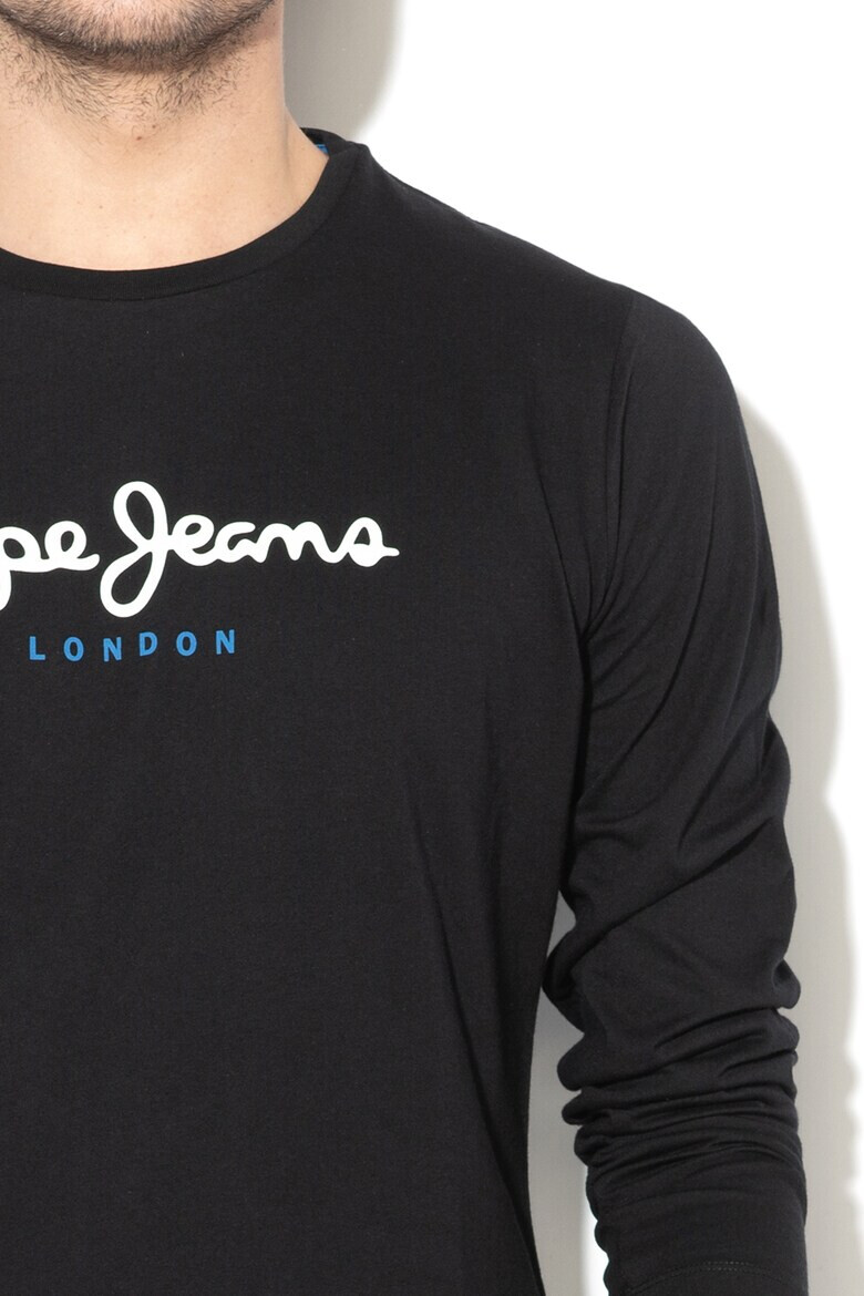 Pepe Jeans London Блуза Eggo с лого - Pepit.bg