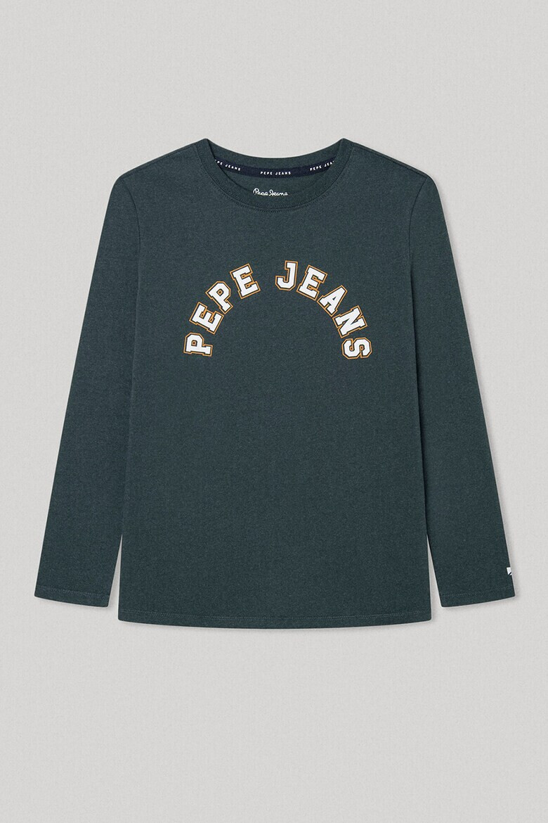 Pepe Jeans London Блуза на лога - Pepit.bg