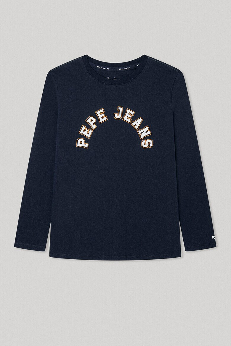 Pepe Jeans London Блуза на лога - Pepit.bg