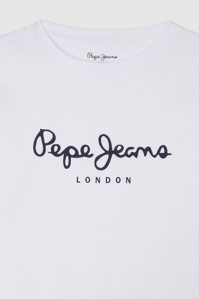 Pepe Jeans London Блуза New Herman с лого - Pepit.bg