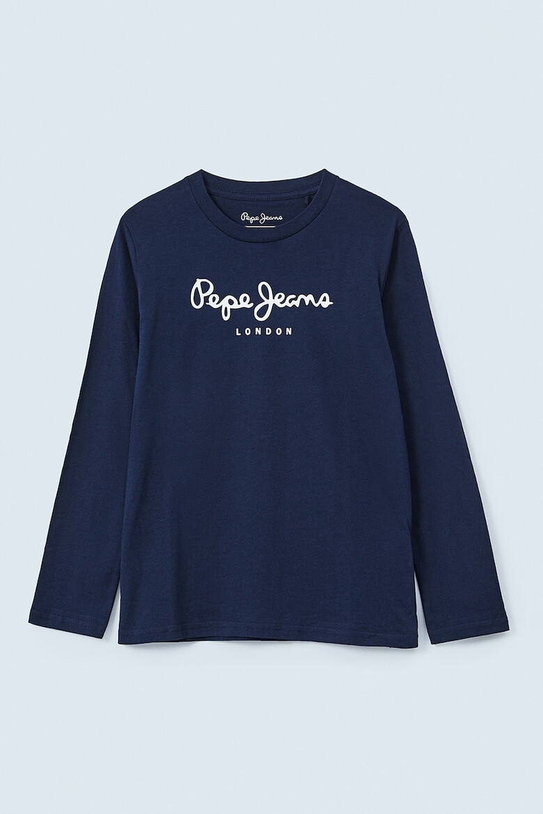 Pepe Jeans London Блуза New Herman с лого - Pepit.bg