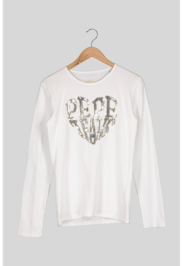 Pepe Jeans London Блуза с лого - Pepit.bg