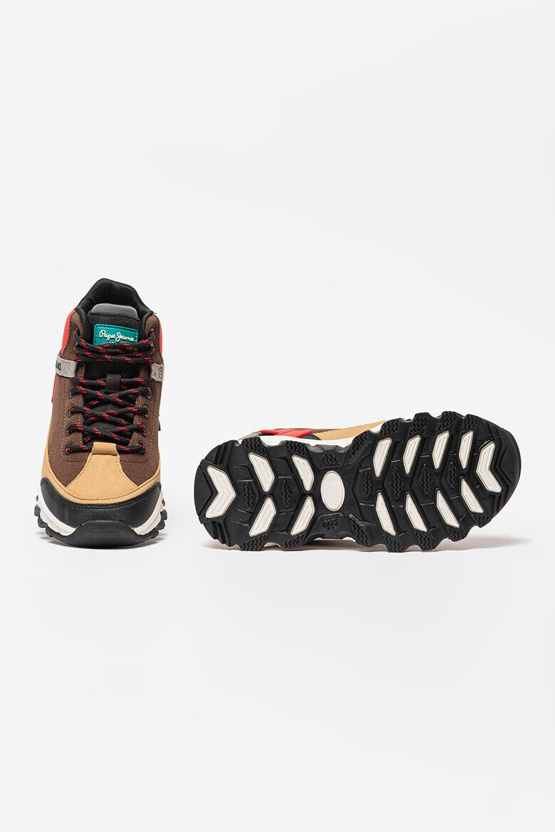 Pepe Jeans London Боти с лого - Pepit.bg