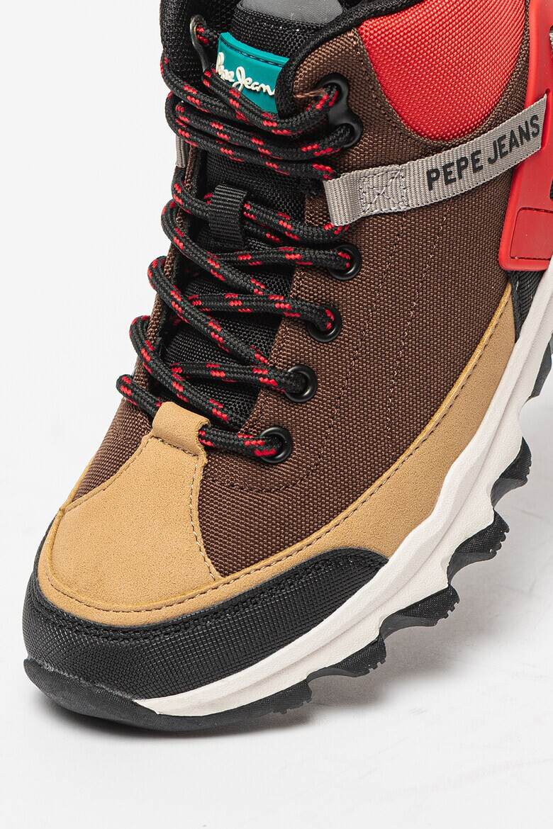 Pepe Jeans London Боти с лого - Pepit.bg