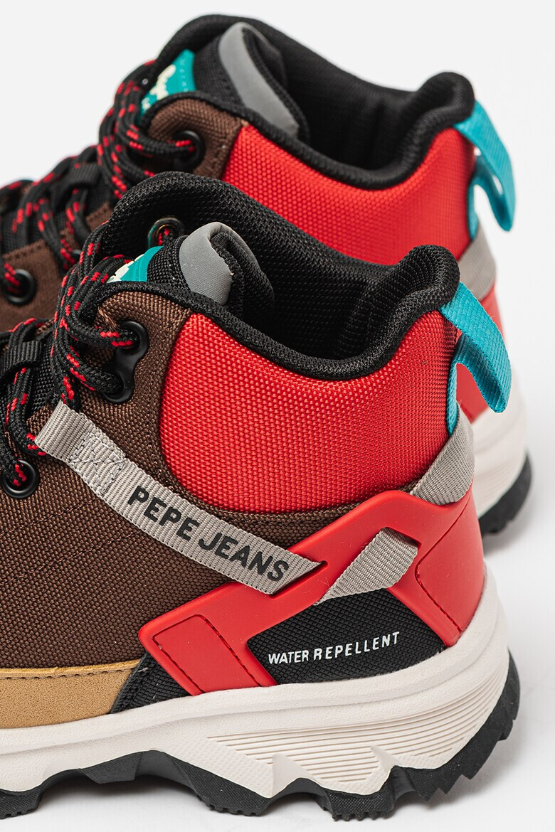 Pepe Jeans London Боти с лого - Pepit.bg