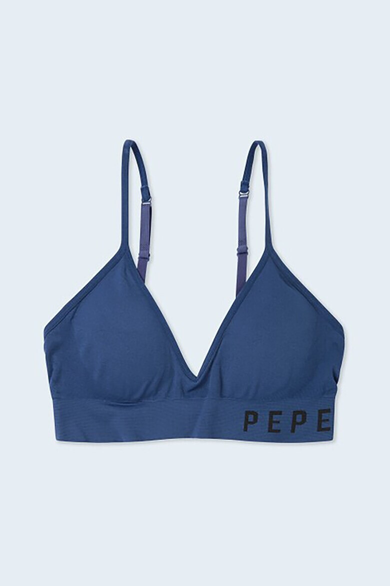 Pepe Jeans London Бюстие с лого - Pepit.bg