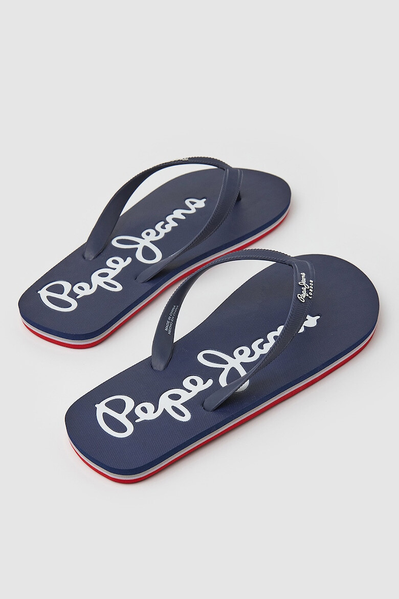 Pepe Jeans London Чехли с лого - Pepit.bg