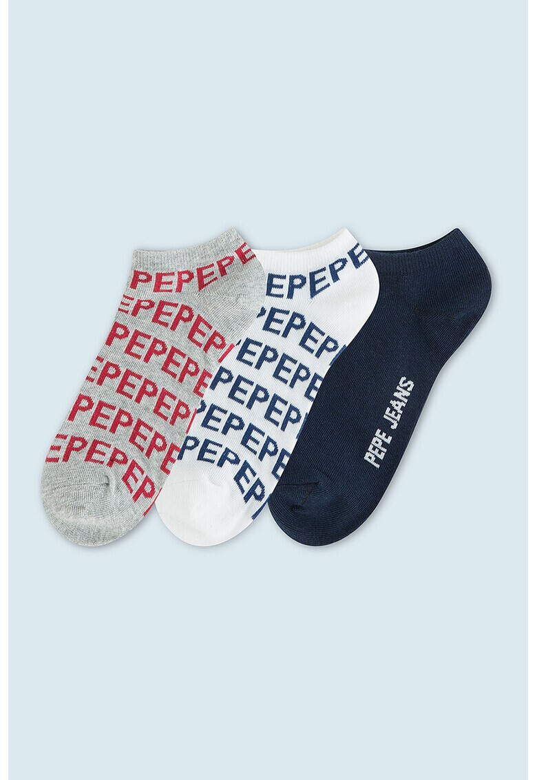 Pepe Jeans London Чорапи до глезена - 3 чифта - Pepit.bg