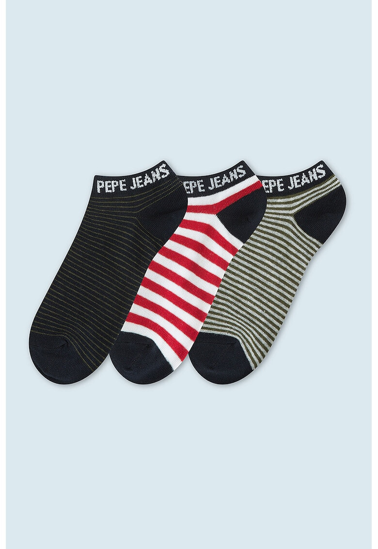 Pepe Jeans London Чорапи до глезена - 3 чифта - Pepit.bg