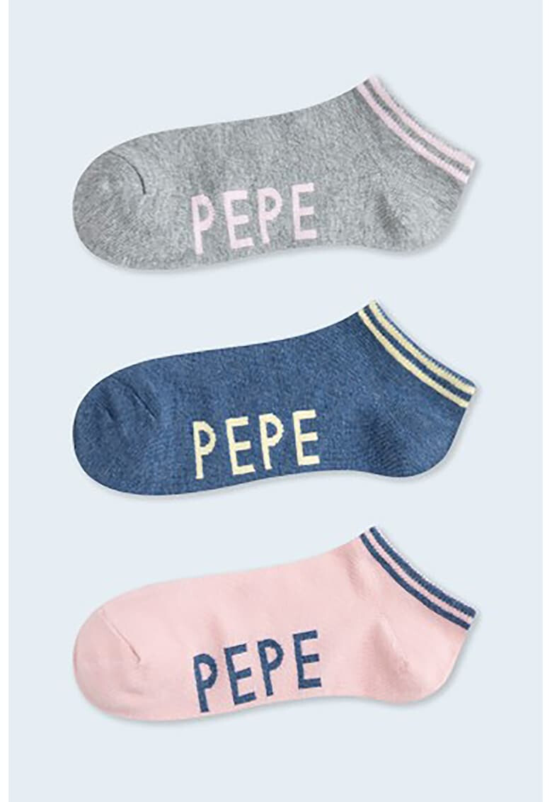 Pepe Jeans London Чорапи с лого - 3 чифта - Pepit.bg