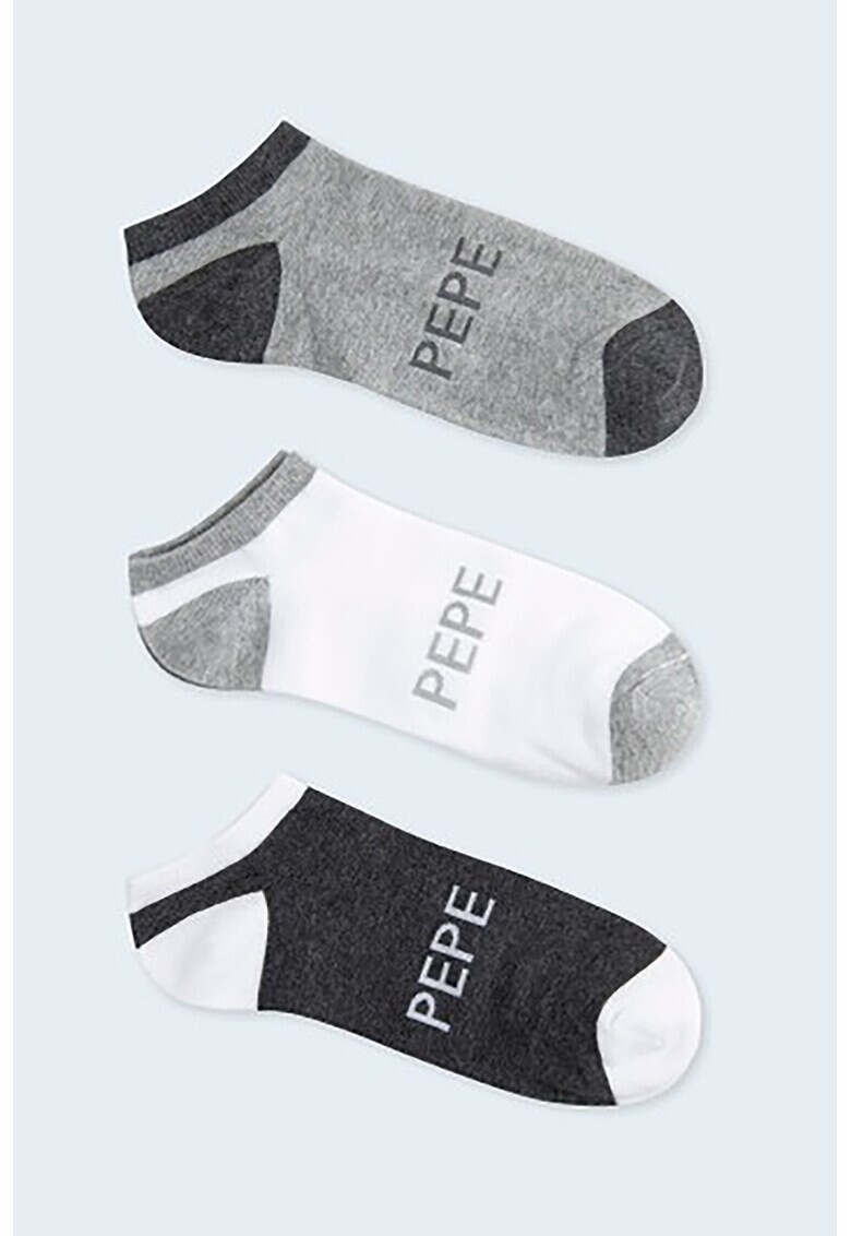 Pepe Jeans London Чорапи с лого - 3 чифта - Pepit.bg