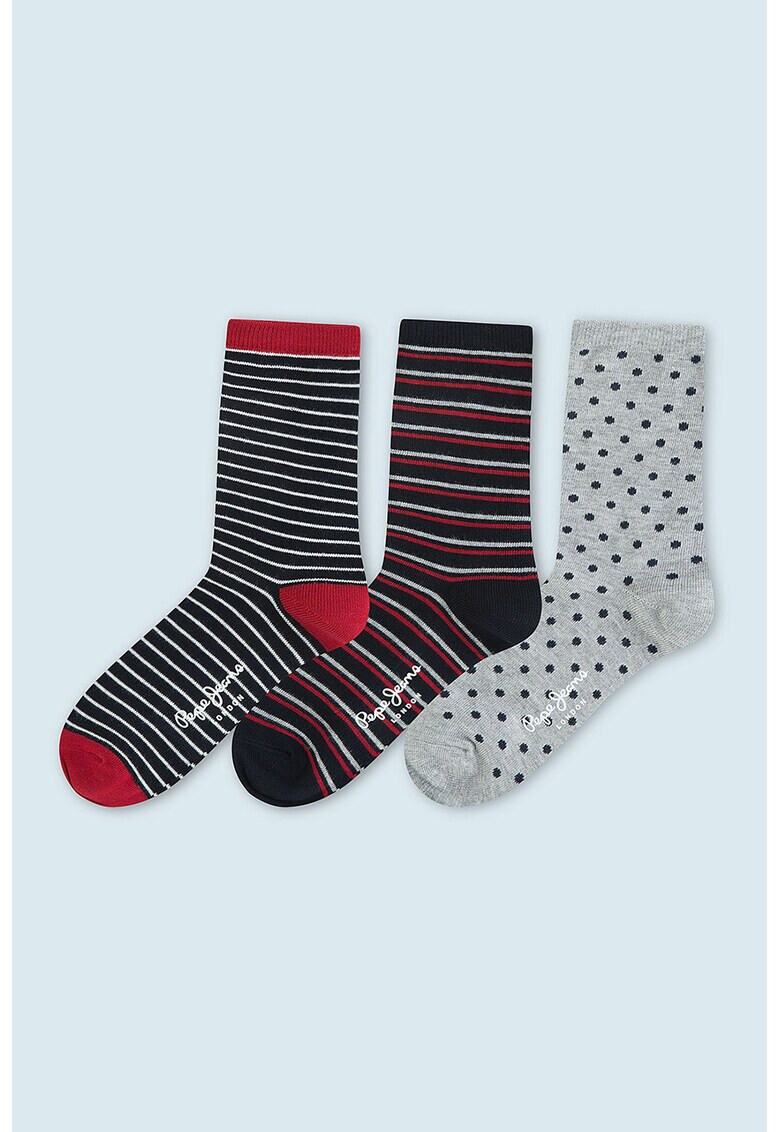 Pepe Jeans London Дълги чорапи - 3 чифта - Pepit.bg