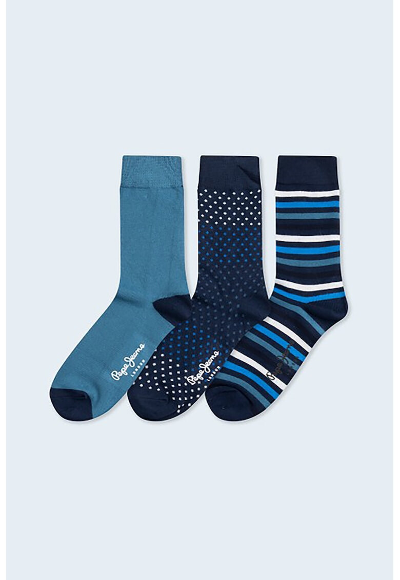 Pepe Jeans London Дълги чорапи - 3 чифта - Pepit.bg