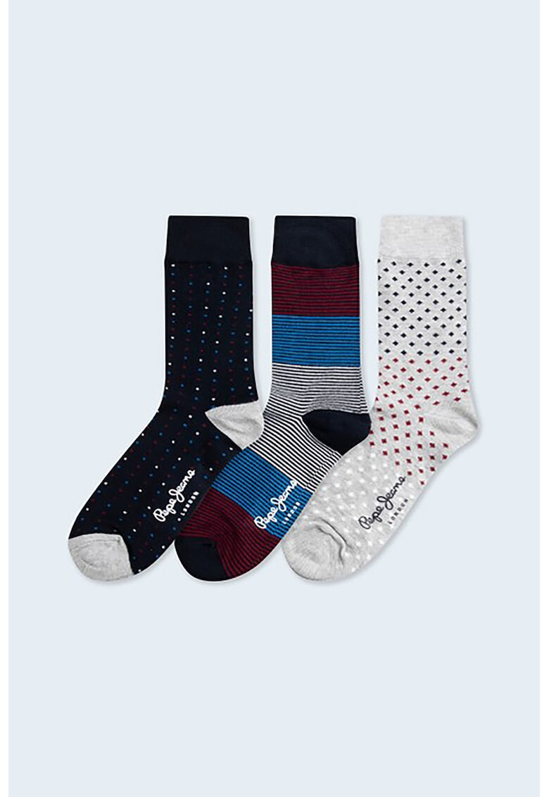 Pepe Jeans London Дълги чорапи - 3 чифта - Pepit.bg