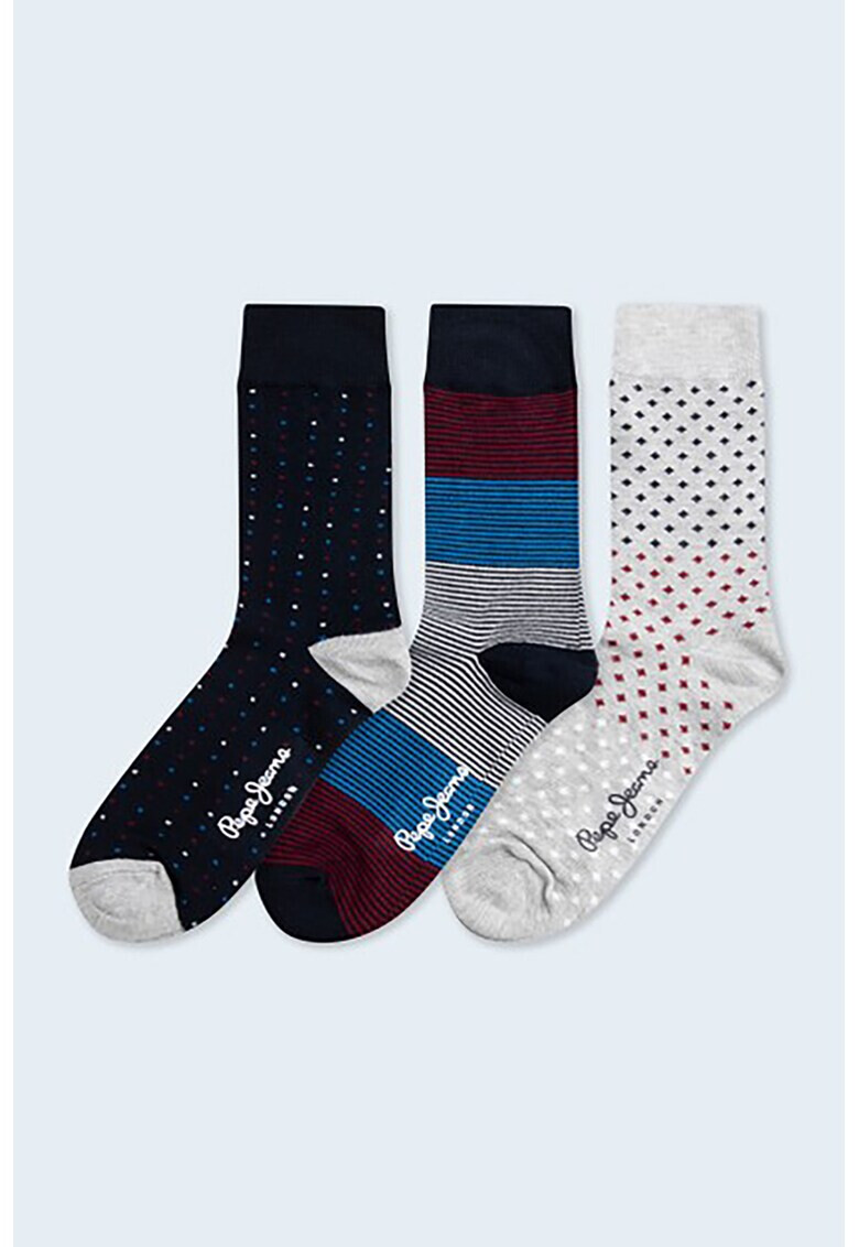 Pepe Jeans London Дълги чорапи - 3 чифта - Pepit.bg