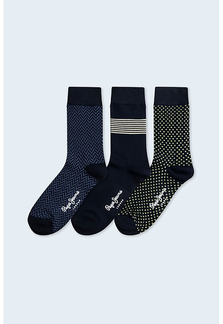 Pepe Jeans London Дълги чорапи - 3 чифта - Pepit.bg