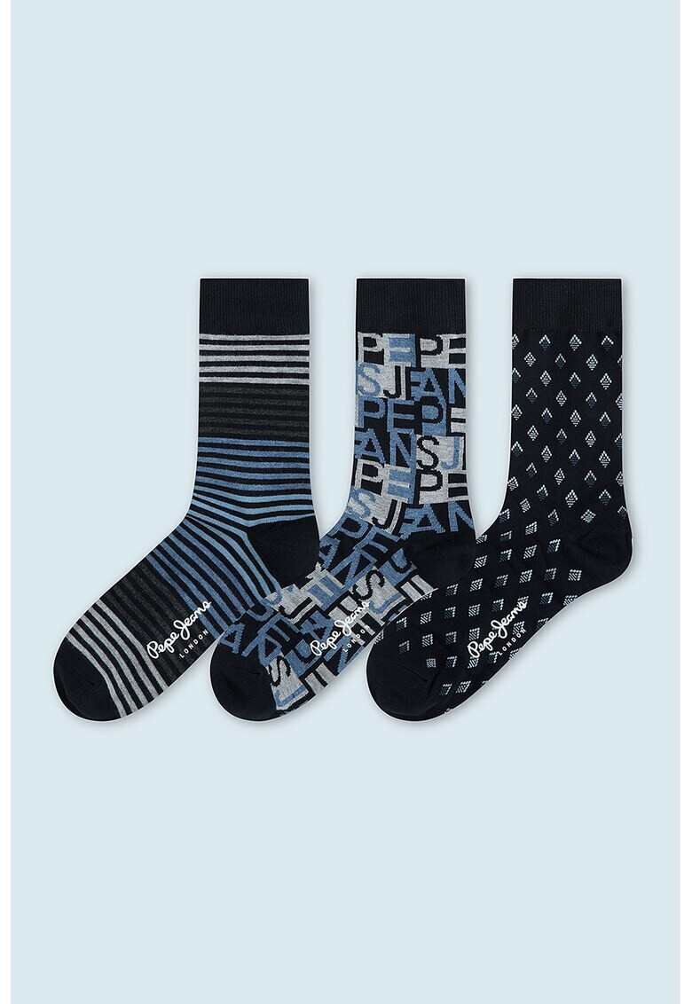 Pepe Jeans London Дълги чорапи - 3 чифта - Pepit.bg