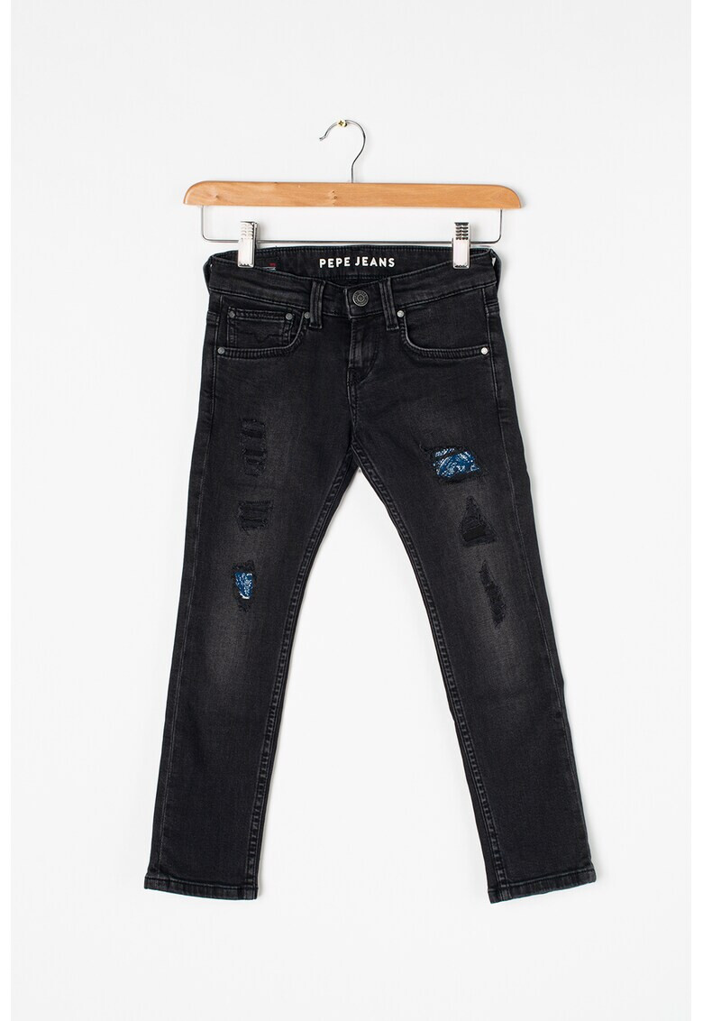 Pepe Jeans London Дънки Cashed по тялото - Pepit.bg