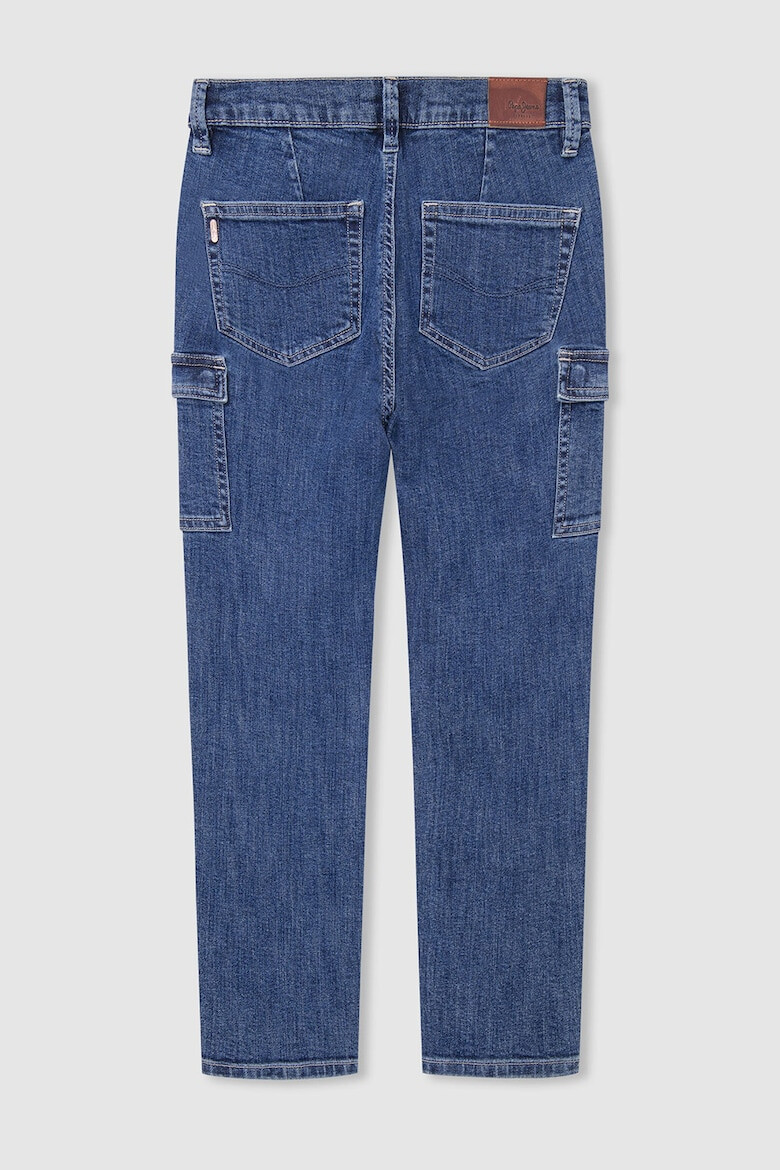 Pepe Jeans London Дънки с джобове с капаче - Тъмносин - Pepit.bg