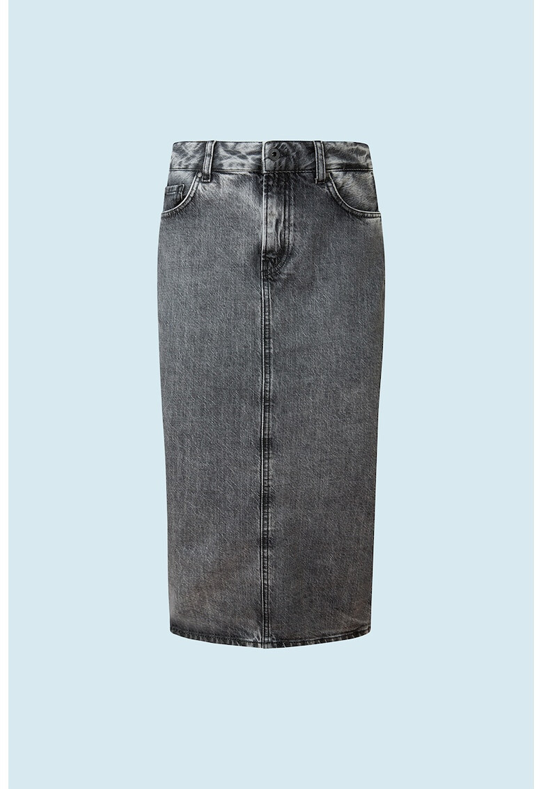 Pepe Jeans London Дънкова пола тип молив - Pepit.bg