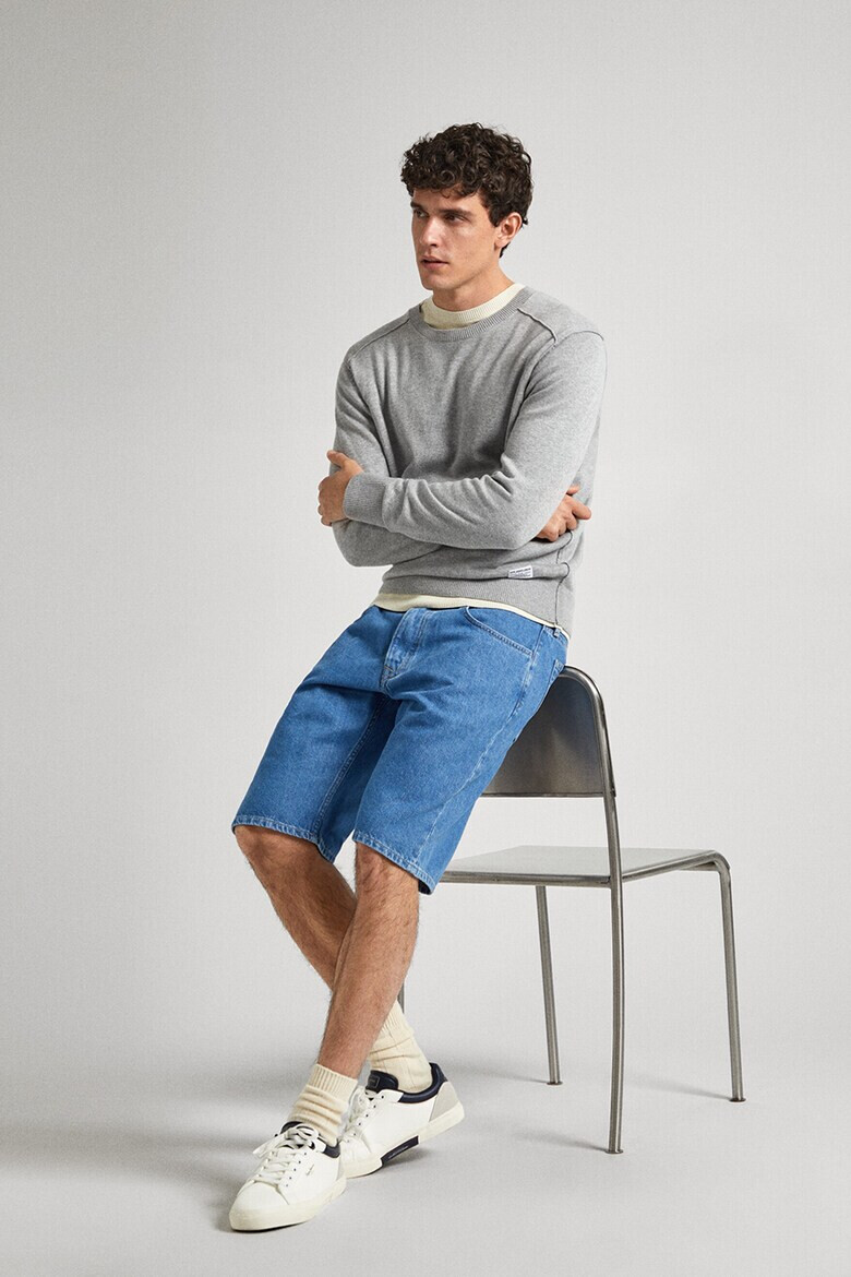 Pepe Jeans London Дънкови бермуди - Син - Pepit.bg