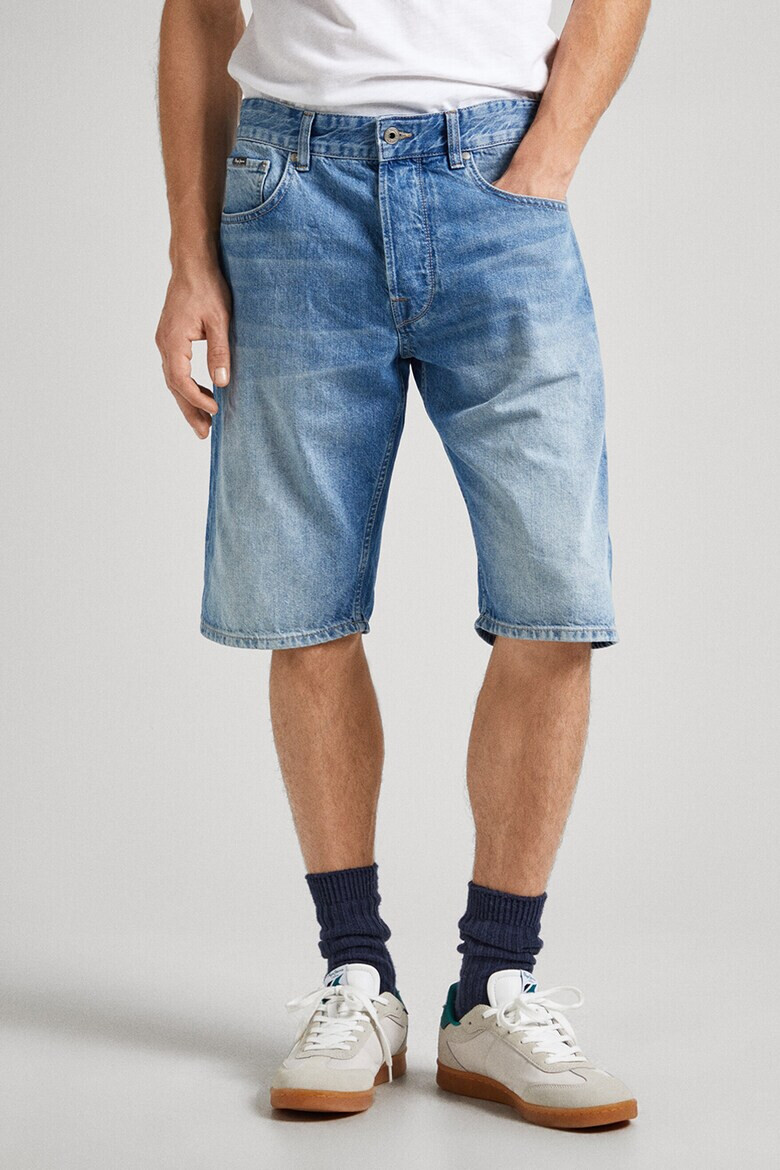 Pepe Jeans London Дънкови бермуди - Светлосин - Pepit.bg
