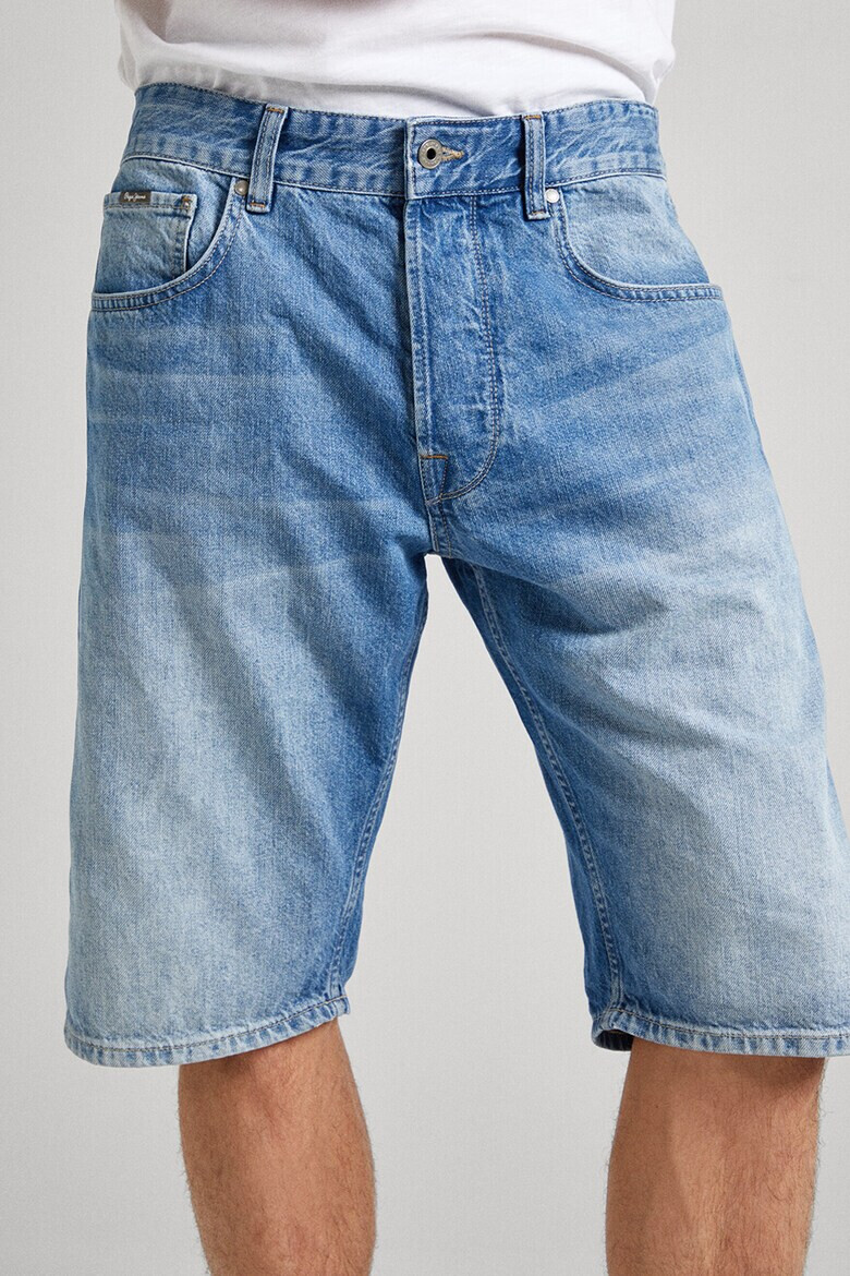 Pepe Jeans London Дънкови бермуди - Светлосин - Pepit.bg
