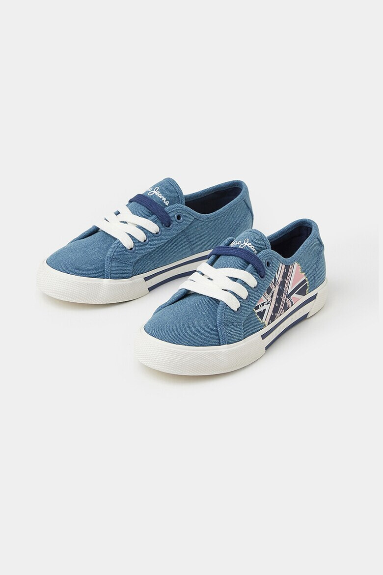 Pepe Jeans London Кецове с принт - Pepit.bg