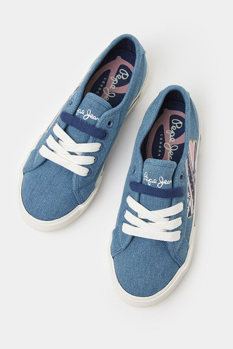 Pepe Jeans London Кецове с принт - Pepit.bg