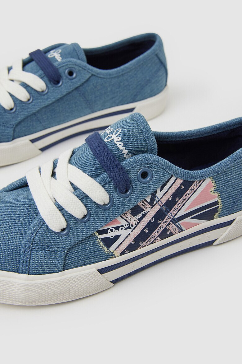 Pepe Jeans London Кецове с принт - Pepit.bg
