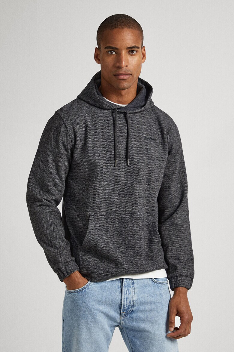 Pepe Jeans London Худи с джоб кенгуру - Pepit.bg