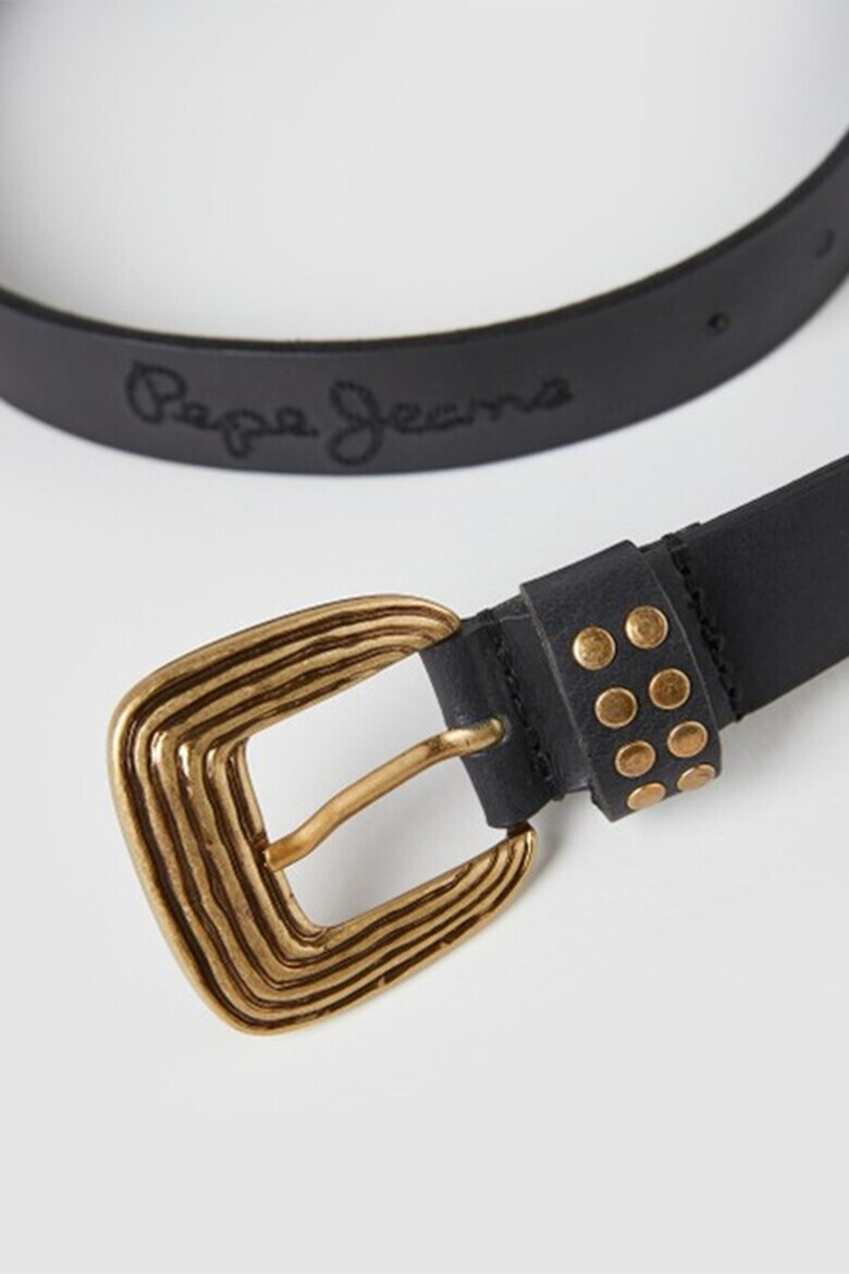 Pepe Jeans London Кожен колан с капси - Pepit.bg