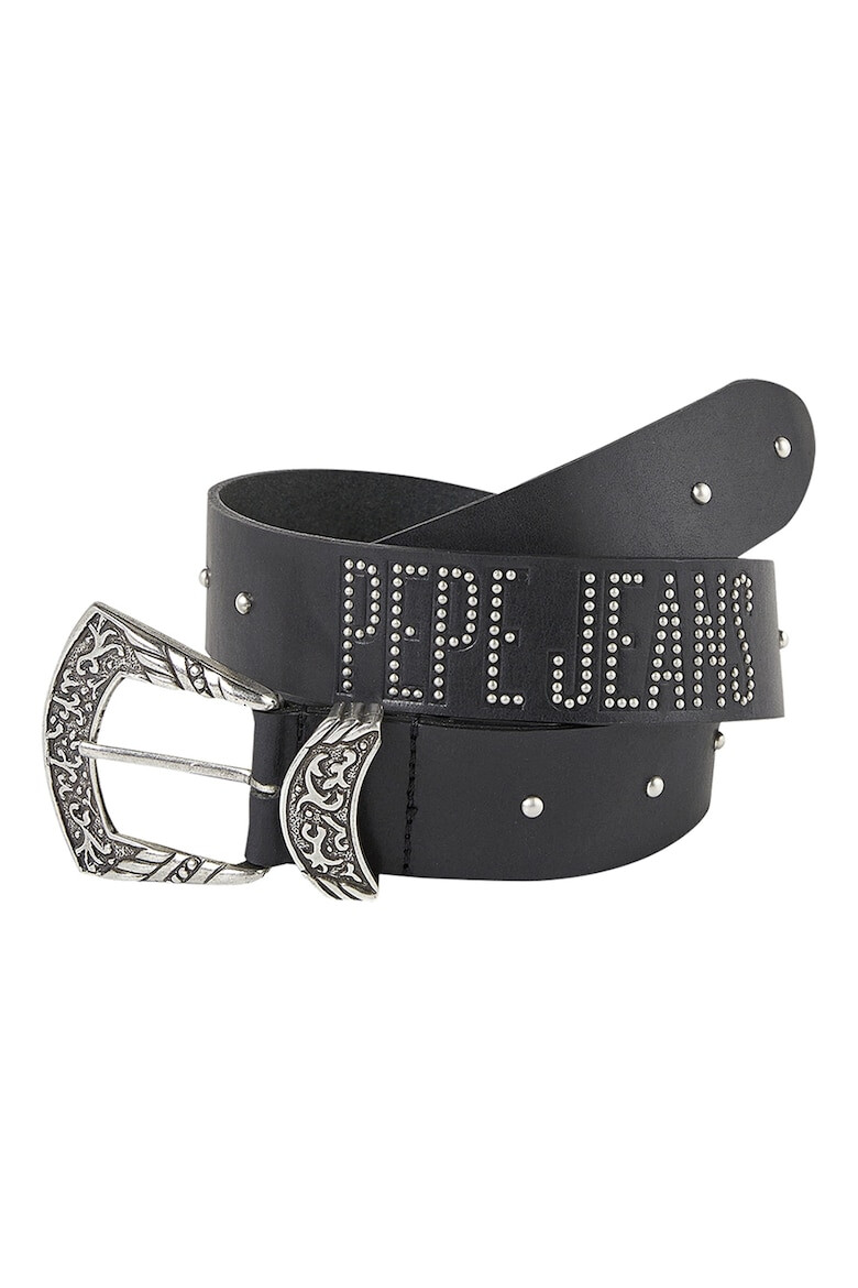 Pepe Jeans London Кожен колан с лого - Pepit.bg