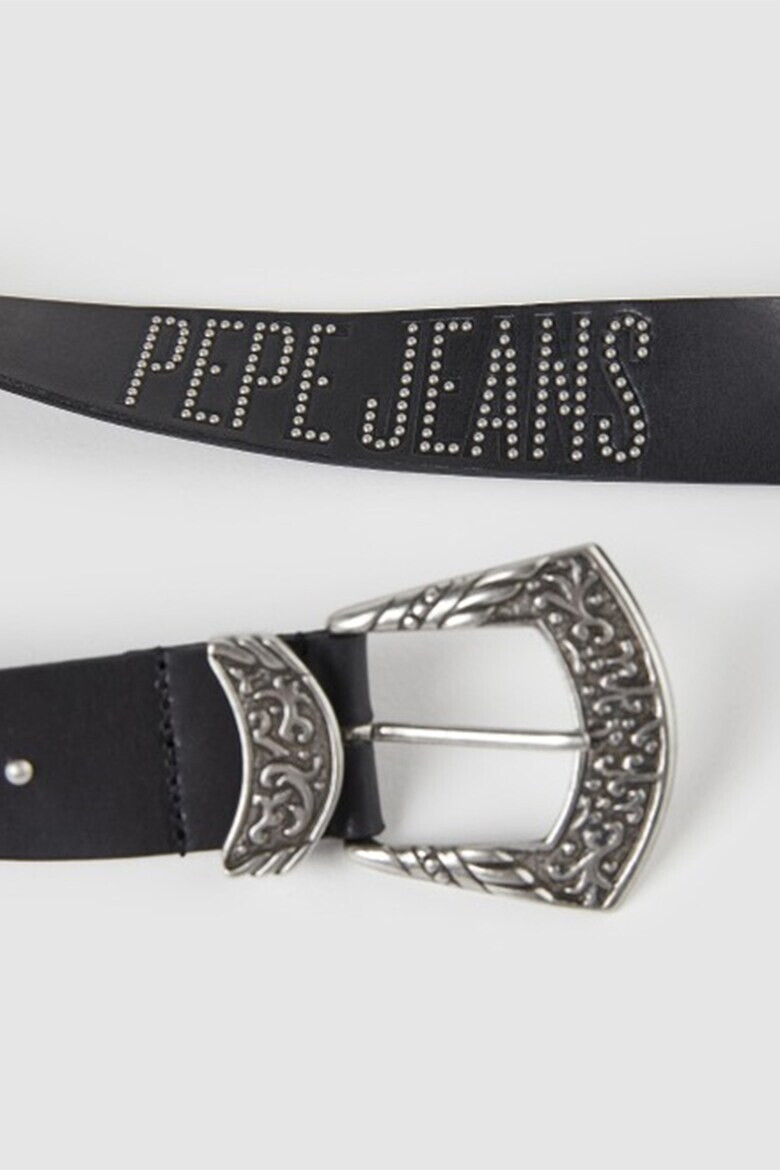 Pepe Jeans London Кожен колан с лого - Pepit.bg