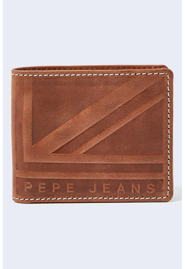 Pepe Jeans London Кожен портфейл Mike с прегъване - Pepit.bg