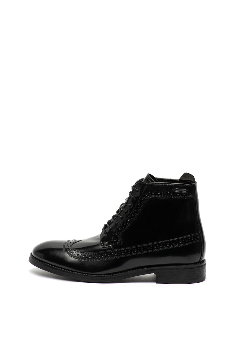 Pepe Jeans London Кожени боти Hackney тип Brogue - Pepit.bg