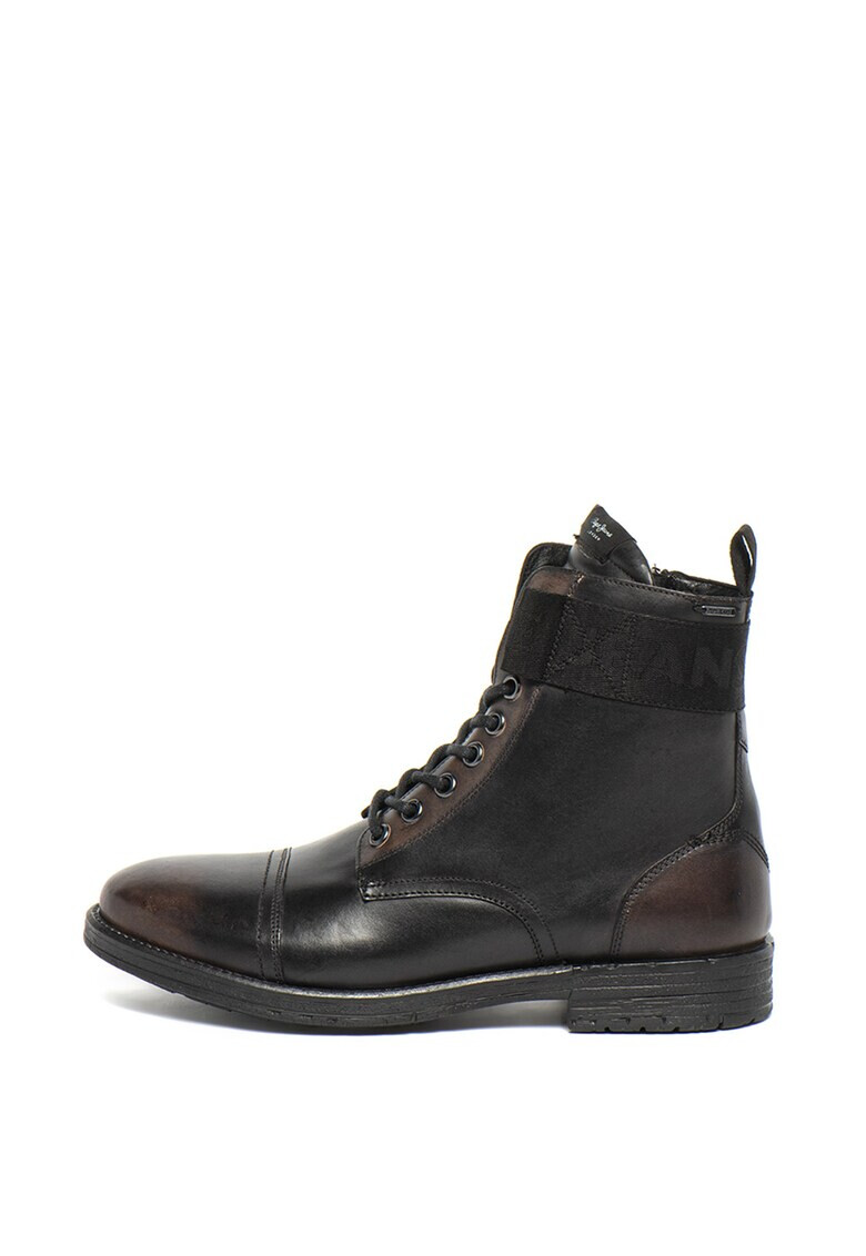 Pepe Jeans London Кожени боти Tom - Pepit.bg
